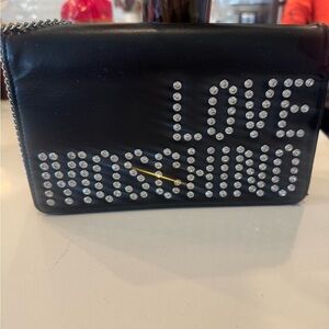 Love Moschino Black Embossed Design